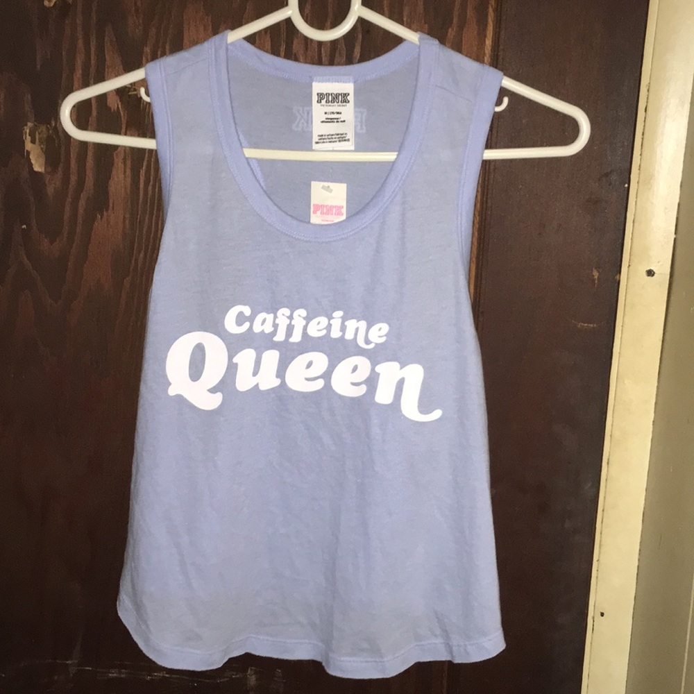 Victorias secret “caffeine queen” muscle tank
